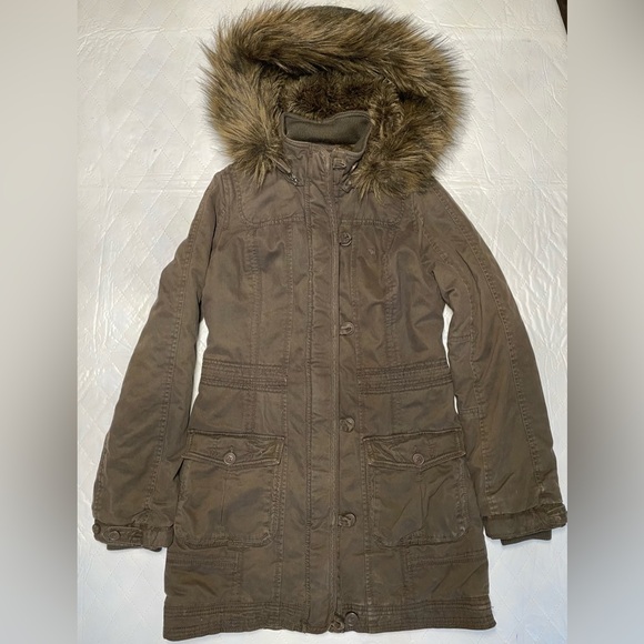 Abercrombie & Fitch Jackets & Blazers - Abercrombie & Fitch Brown Utility Jacket